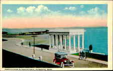 Postcard: PORTICO OVER PLYMOUTH ROCK, PLYMOUTH, MASS. picture