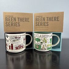NEW Starbucks Been There Mugs - Set Of 2 - University Of Oklahoma OU & Oklahoma picture