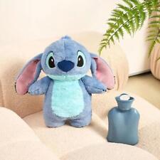 NEW Hot Water Bottle Winter Heat Anime Water Filling for Turo Stitch Plush Women picture