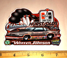 WARREN JOHNSON HURST MultiShifters Olds PRO STOCK NHRA Decal Sticker picture