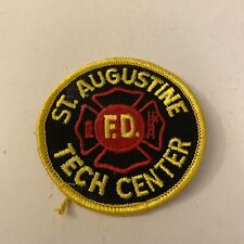 ST. AUGUSTINE FLORIDA FIRE DEPARTMENT TECH CENTER PATCH picture