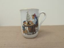Vintage Norman Rockwell Museum 'For A Good Boy' 8 Ounce Ceramic Mug 1982 Japan picture