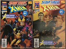 Star Trek Next Generation X-Men Second Contact #1 & Variant Painted Cover picture