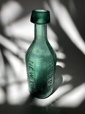 Southwick & Tupper Antique 10 Sided Iron Pontiled Green Antique Soda Bottle picture
