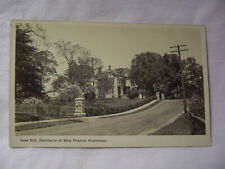Postcard Vintage Real Photo RPPC, Rose Hill, Residence of Miss Francis Wakeman picture