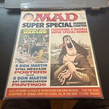 MAD Magazine Super Special #14 1974 Don Martin INCLUDES POSTERS picture