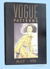 1950s Rare Vintage Vogue Tab Counter Catalog 100s of Pages Hardbound May 1950 picture