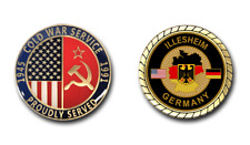 Illesheim Germany Cold War Veteran Duty Station Challenge Coin picture