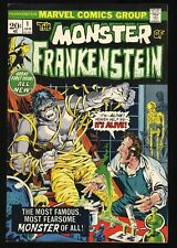 Frankenstein (1973) #1 VF- 7.5 Mike Ploog Cover and Beautiful Artwork picture