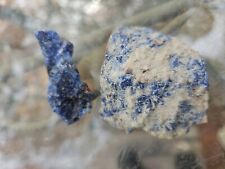 Untreated natural sodaLite looking stones? Vintage picture