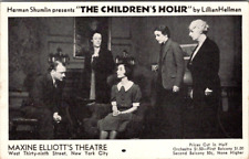 Vintage Postcard Maxine Elliott Theatre NY The Childrens Hour by Lillian Hellman picture