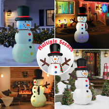 8 ft LED Light Up Snowman Outdoor Christmas Inflatable Lighted Yard Decoration picture