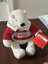 Coca Cola Bear White polar Bear With Red Shirt BRAND NEW Disney Limited Edition picture