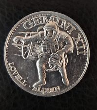 GEMINI XII Mission NASA Vintage Space Program Medallion Medal Challenge Coin picture
