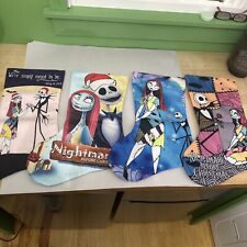OVERSIZED Disney Nightmare Before Christmas Set of 4 Stockings picture