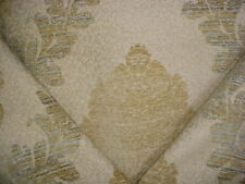 12-1/8Y LEE JOFA GLITTERED NEOCLASSIC LATTICE DAMASK CHENILLE UPHOLSTERY FABRIC  picture