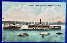 1910 Hudson River Day Line Steamer Postcard. New York. Great Condition. NY picture