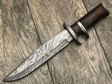 Custom Handmade HI Carbon Steel Hunting Knife Bowie Knife Camping Knife 13