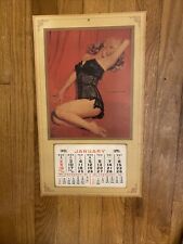 1955 Marilyn Monroe  Calendar Lingerie Matches 2022 17”x10” picture