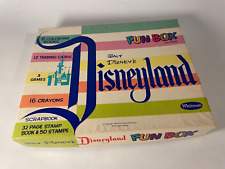 Walt Disney's Disneyland Fun Box 1955 Whitman - Coloring Books, Games, Scrapbook picture
