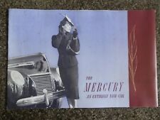 1939 MERCURY SALES BROCHURE.''RARE RHD GMH''.   picture