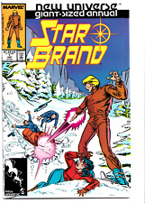 Star Brand Annual #1 1987 Marvel Comics picture