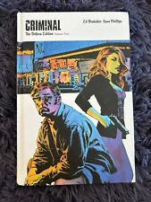 Criminal The Deluxe Edition Vol 2 HC 1st Ed. OOP Ed Brubaker Sean Phillips picture