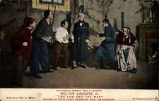 Theatre Wilton Lackaye in The Law and the Man Les Miserables ~ 1905 UDB postcard picture