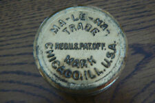 Vintage MA-LE-NA Ointment Salve Tin Chicago, ILL FREE US SHIP picture