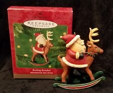 Hallmark Keepsake Ornaments 2001 Rocking Reindeer picture