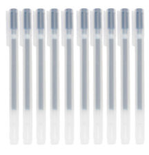 Muji Gel Ink Ballpoint Pen Cap Type BlueBlack 0.38mm *10 pcs picture