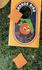 2024 Disney Parks Epcot Flower Garden Prize Corn Hole Mini Board Orange Bird picture