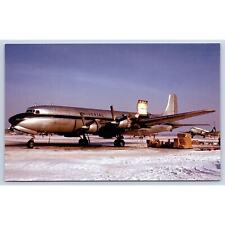 Universal Airlines Douglas DC-7 Ypsilanti Airplane AviationCards Postcard 01145 picture