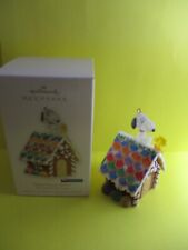 2008 Hallmark Home Sweet Home Peanuts Gang Snoopy Woodstock New but Damaged Box picture