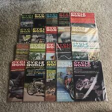 Vintage Motorcycle Magazine Lot of 20 - Cycle World [1964-1967] picture