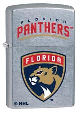 Zippo Windproof Lighter With NHL Florida Panthers Logo, 49372, New In Box picture