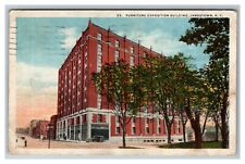 View Furniture Exposition Building, Jamestown NY c1921 Vintage Postcard picture