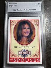 2016 Decision Melania Trump #63 TCC Graded Gem Mint 10 picture