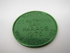 1976 St. Patrick's Day Parade Waveland Mississippi Doubloon Coin picture