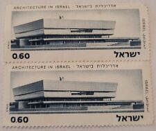2 Vintage Israel Postage Stamps + 8 Christian Holy Land Postcards 1960s not used picture