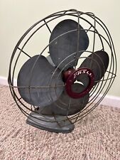 VINTAGE FASCO G163-A 3 SPEED OSCILLATING TABLE FAN - AS IS - READ DESCRIPTION picture