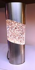VINTAGE 1970's FRENCH GLITTER LAMP (wired for USA) space age mcm lava motion mod picture