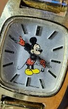 Vintage Luxury Ladies BULOVA ACCUTRON Mickey Mouse Watch N7 Untested  picture