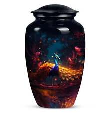 Peacock Cremation Urn for Adult Ashes - Ideal for Human Ashes, Adults, Seniors picture