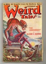 Weird Tales Pulp 1st Series Nov 1949 Vol. 42 #1 VG 4.0 picture