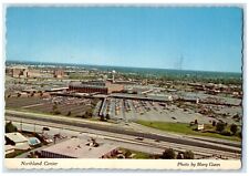 1971 Aerial View Of  Northern Center Shopping Center Southfield MI Postcard picture