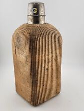 Extremely Rare Antique Civil War Era Wicker Woven Whiskey Decanter. VG. Cond. picture