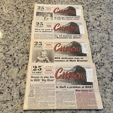 Vintage Lot Of 4 April 1999 Brunswick Citizen Newspapers Maryland Complete Month picture