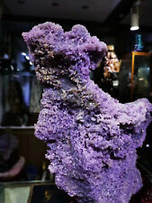 22LB Natural Grape Agate Quartz Crystal Cluster Mineral specimen Reiki heal picture