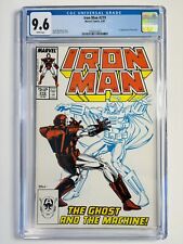 Iron Man #219 CGC 9.6 White Pages - 1987 - Marvel -  1st app. Ghost picture